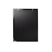 Black letter peg board